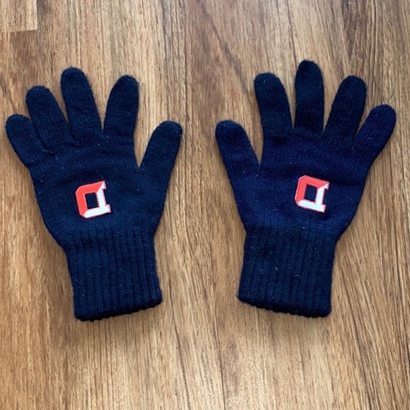 Winter Gloves Unisex Navy Blue Gloves to keep hands warm and protected - Picture 3 of 7